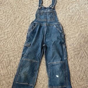 Duluth Trading Co Blue Denim Overalls